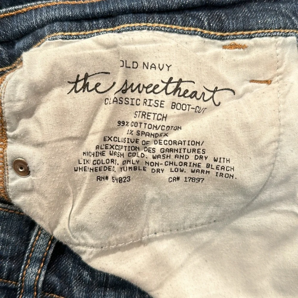 Old navy bootcut jeans - Picture 5 of 5
